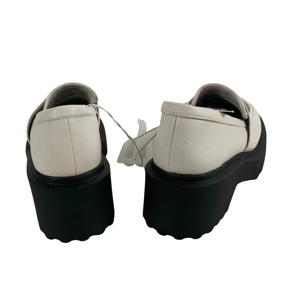 Chunky Cream Wild Fable Platform Loafers Women’s 8 Bold 2.5